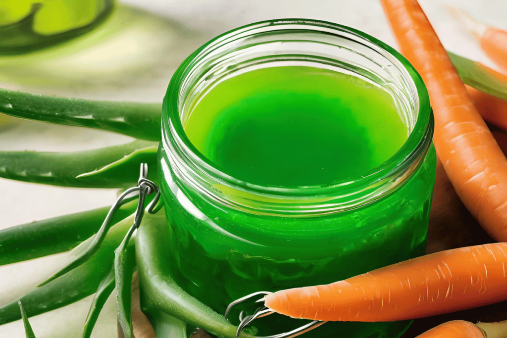 aloevera and carrot sunscreen