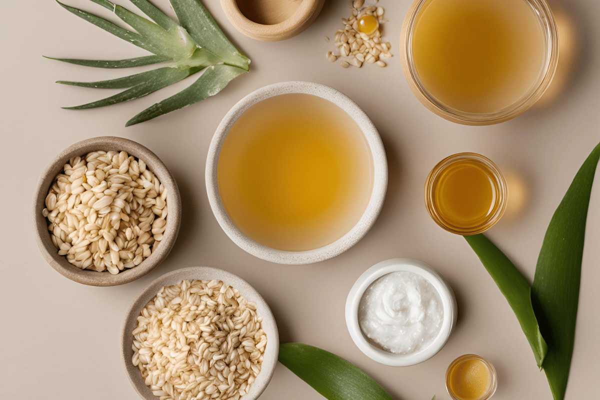 homemade facewash for sensitive skin- ingredients