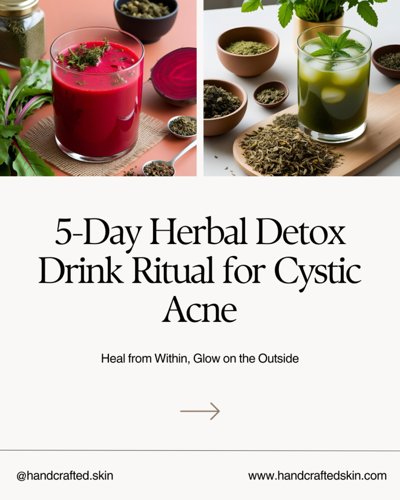 Cover-5 detox drinks for cystic acne